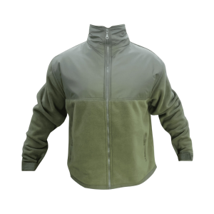 CHAQUETA POLAR VERDE OLIVA NACIONAL