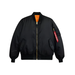 CHAQUETA ALPHA MA-1 FLIGHT JACKET NEGRA