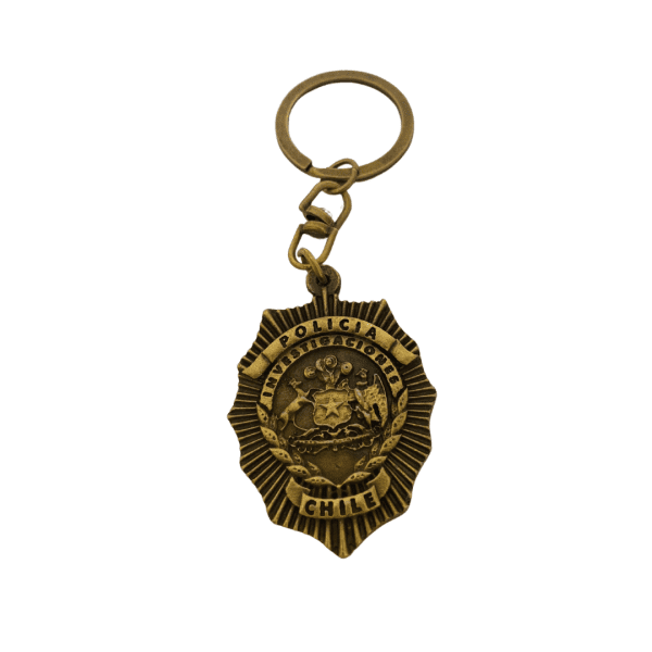 Llavero PDI Bronce