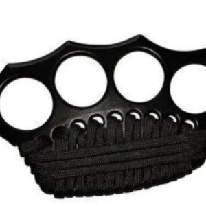 MANOPLA CON CUERDA PARACORD NEGRO