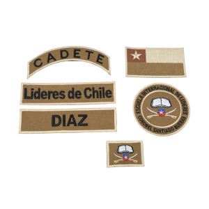 Parches de la Escuela Internacional Líderes de Chile