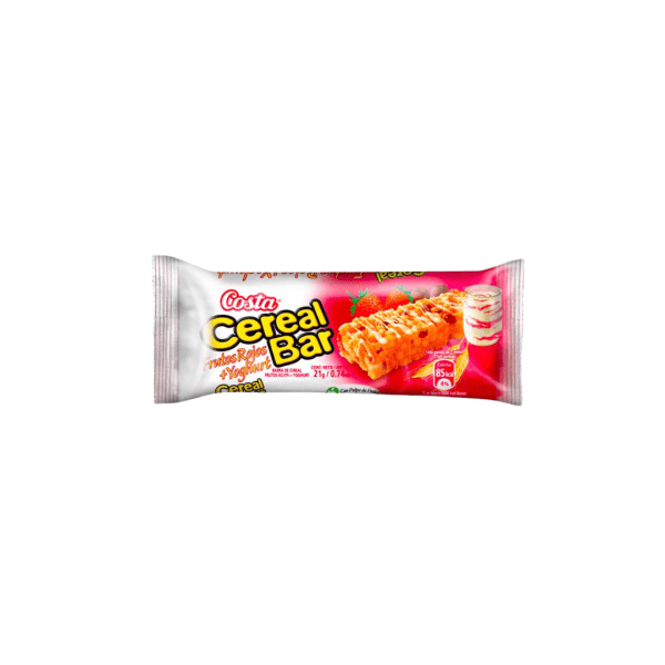 Cereal Bar sabor Frutos Rojos + Yogurt