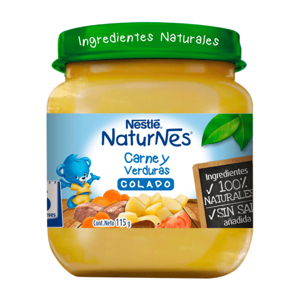 Colado Carne y Verdura 115 g Nestlé