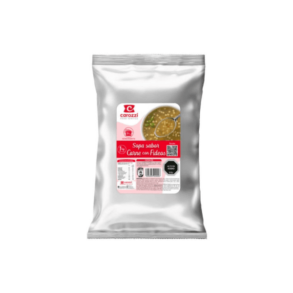 Sopa Sabor Carne con Fideos Carozzi