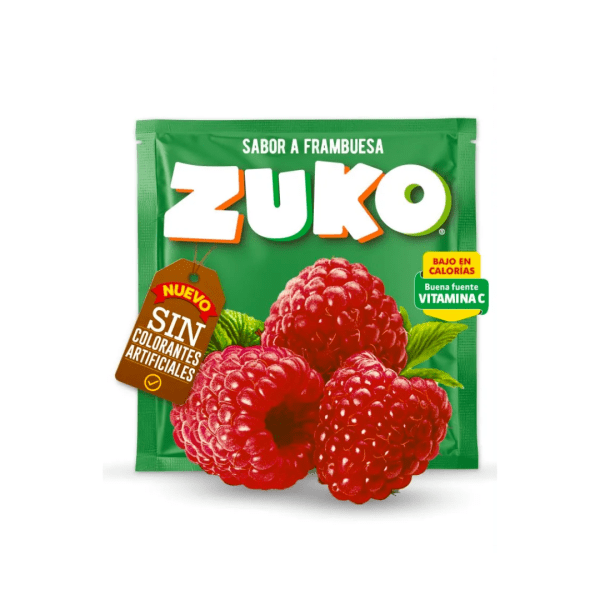 Jugo en Polvo Zuko 20G Frambuesa