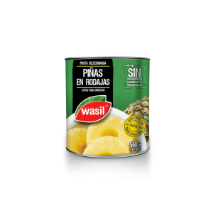 Piña en Rodajas Wasil 560 G