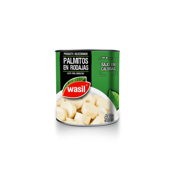 Palmitos en Rodajas Wasil 400 G