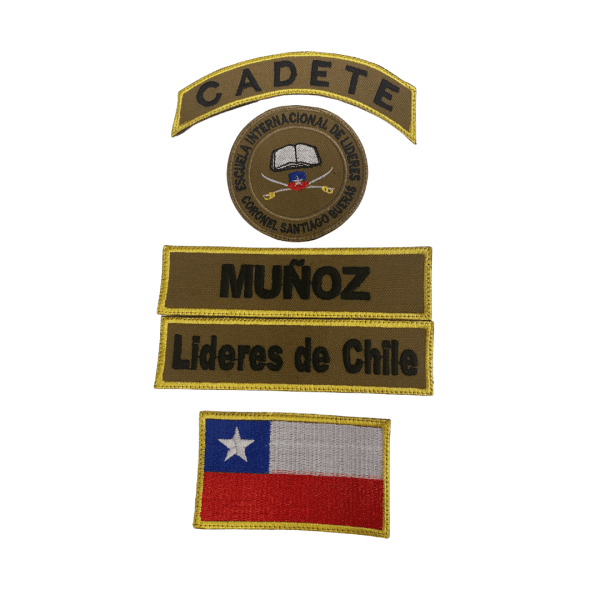 Pack de parches escuela internacional de líderes