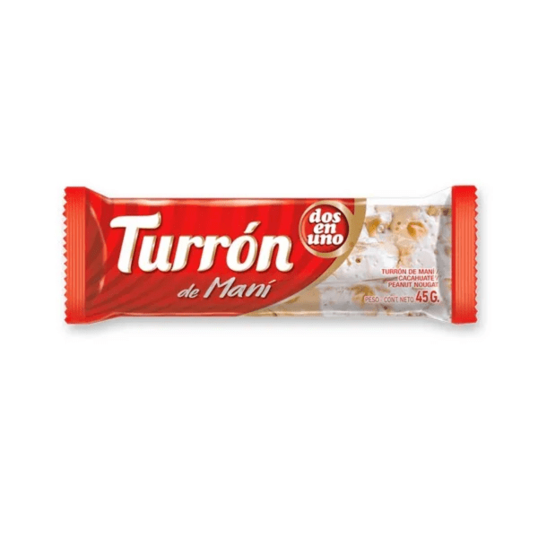 Turrón de Maní Dos en Uno