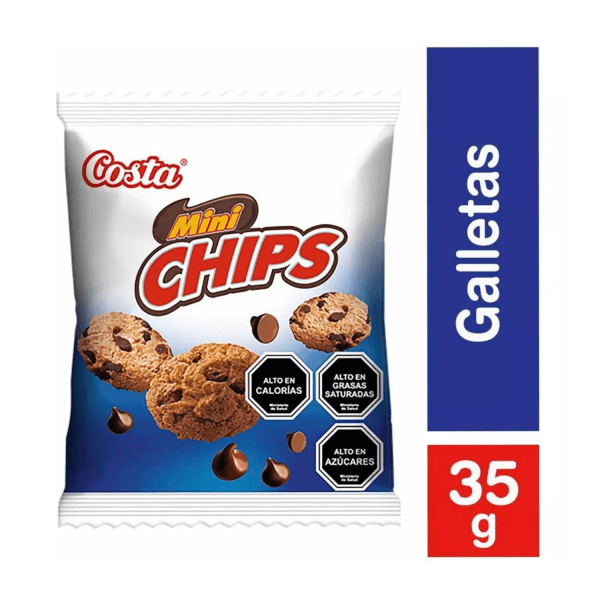 Galleta Mini Choco Chips 35 g - Imagen 3