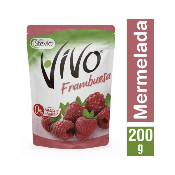 Mermelada Vivo sabor Frambuesa  200 g - Imagen 3