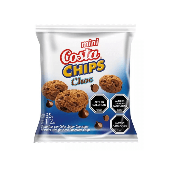 Galleta Mini Choco Chips 35 g