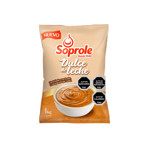 Manjar dulce de leche Soprole 1kg