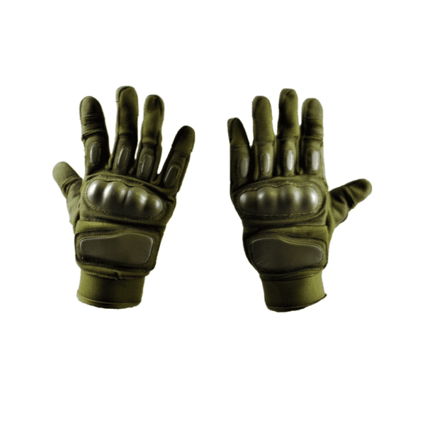 GUANTE TACTICO CON PROTECCION VERDE