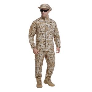 Tenida de Combate Mimetismo Digital Zona Norte | Uniforme Táctico Cuello Mao