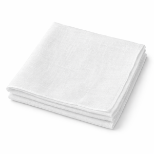 Pañuelo de Tela Blanco 50x50 cm