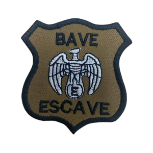 Parche Escarapela BAVE ESCAVE Ejército de Chile Color Coyote