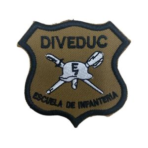 Parche Escarapela Ejército de Chile DIVEDUC - Escuela de Infantería