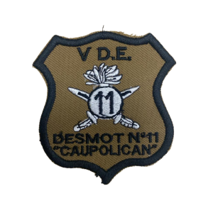 Parche Escarapela DESMOT N°11 “Caupolicán” V D.E.