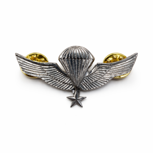 Piocha Paracaidista Jefe de Salto Ejército de Chile Plateada