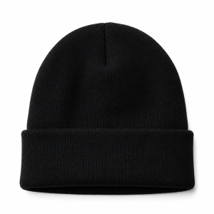 Gorro de Lana Negro Nacional para Invierno Térmico