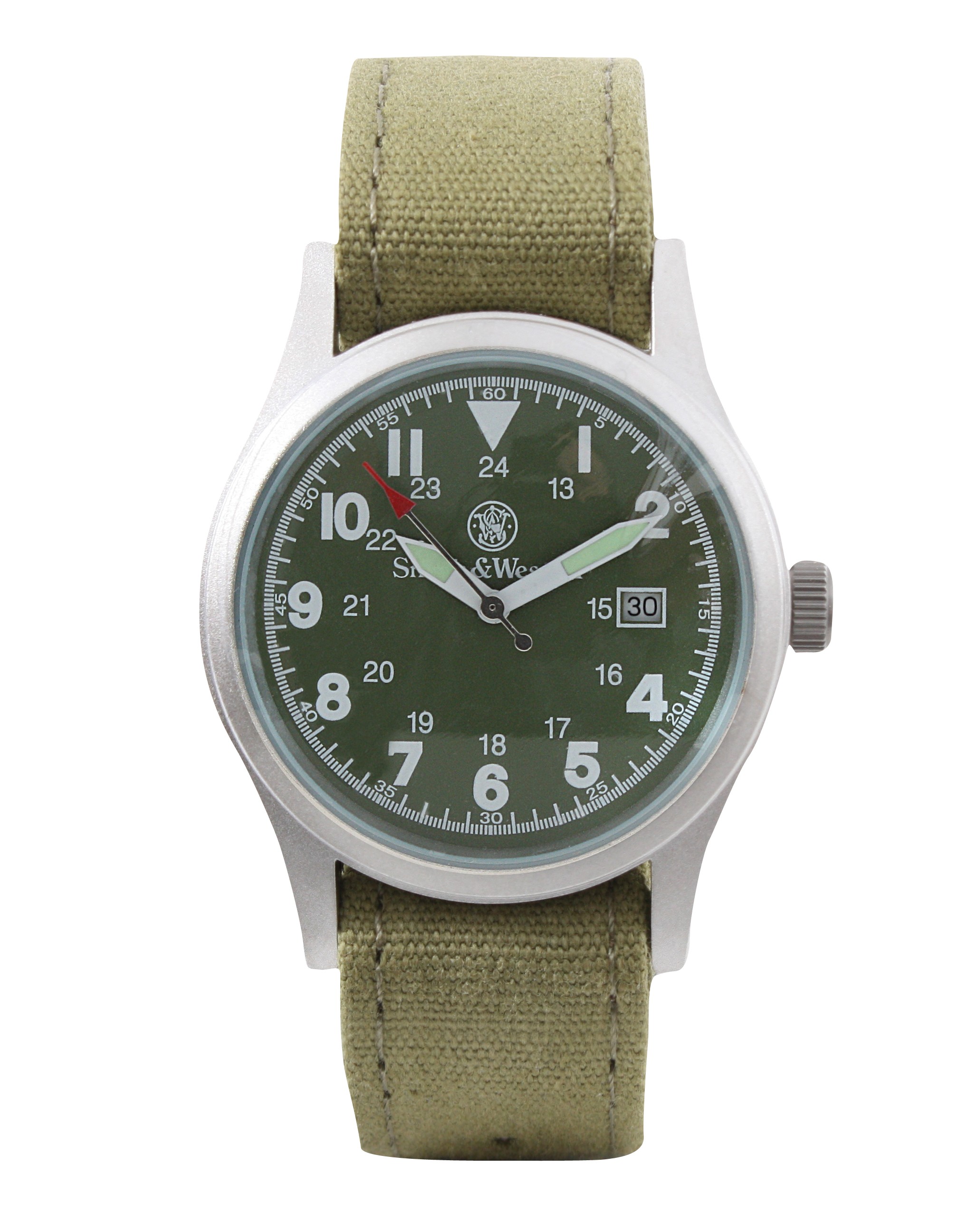 CONJUNTO DE RELOJ MILITAR SMITH & WESSON