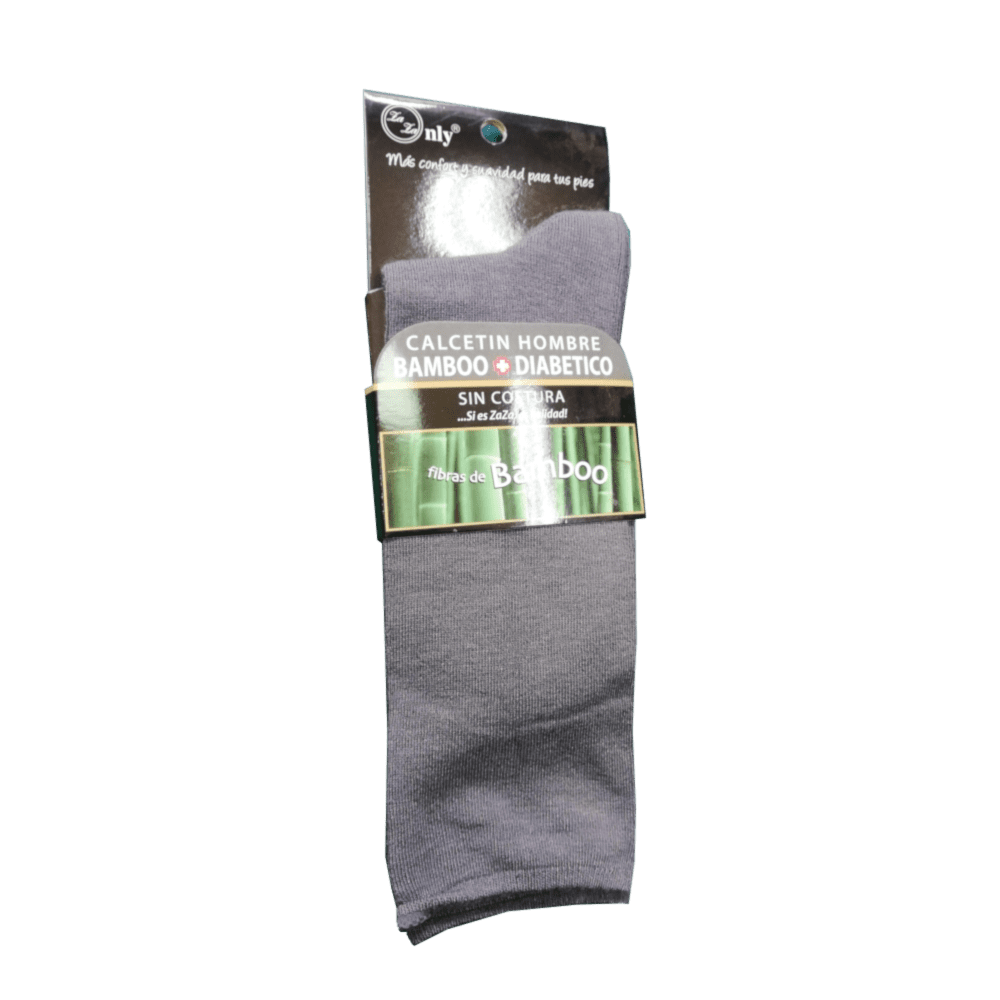 CALCETIN BAMBOO GRIS