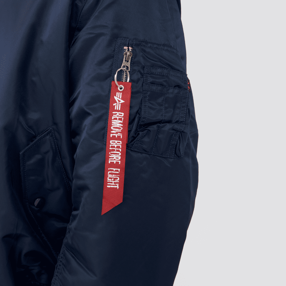 ALPHA MA-1 FLIGHT JACKET NEGRA