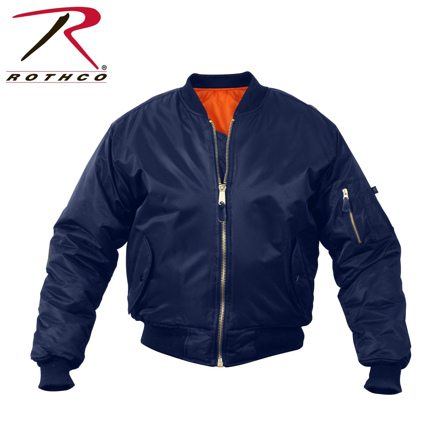 CHAQUETA MA-1 AZUL KIDS ROTHCO