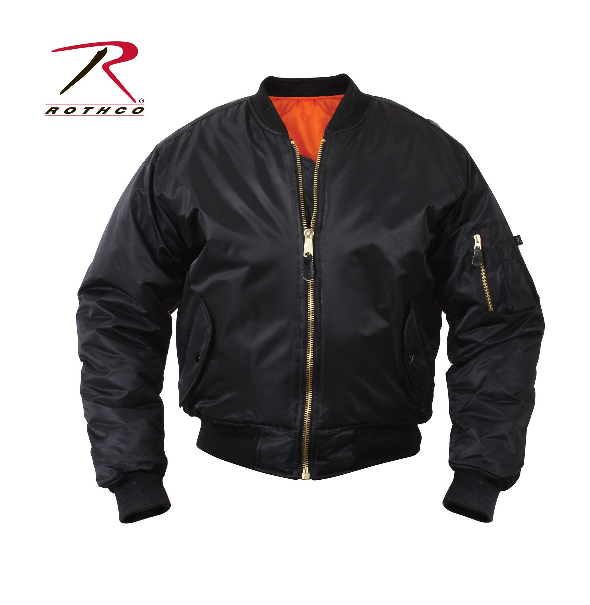 CHAQUETA MA-1 NEGRA KIDS ROTHCO