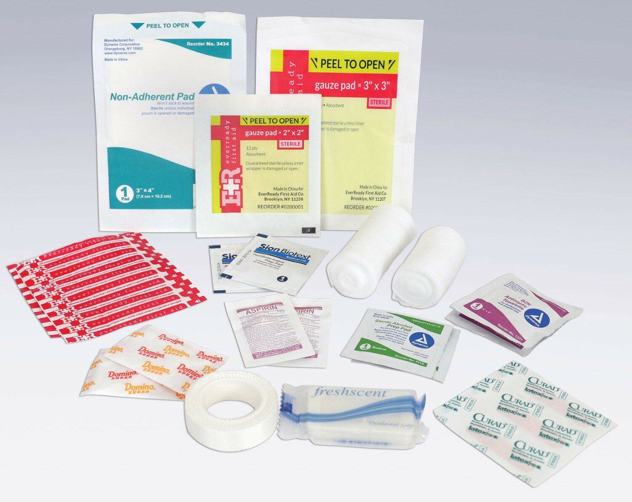 KIT PRIMEROS AUXILIOS GRANDE ROTHCO