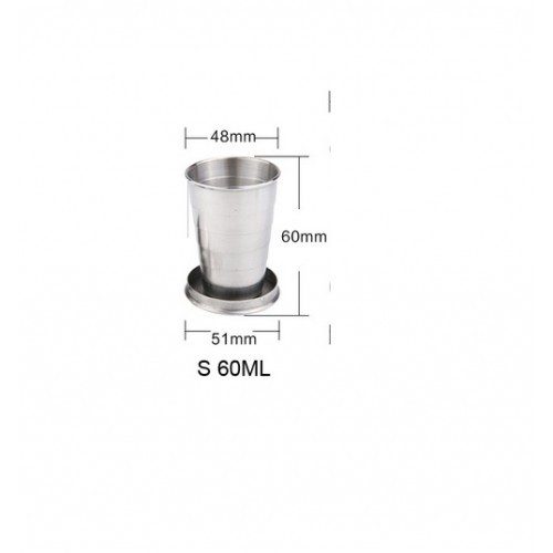 VASO METALICO PLEGABLE
