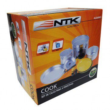 SET DE OLLAS PARA 4 PERSONAS COOK NTK