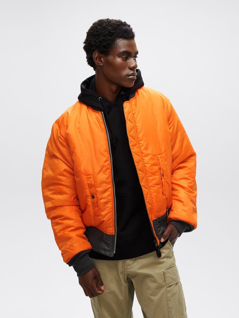 ALPHA MA-1 FLIGHT JACKET VERDE