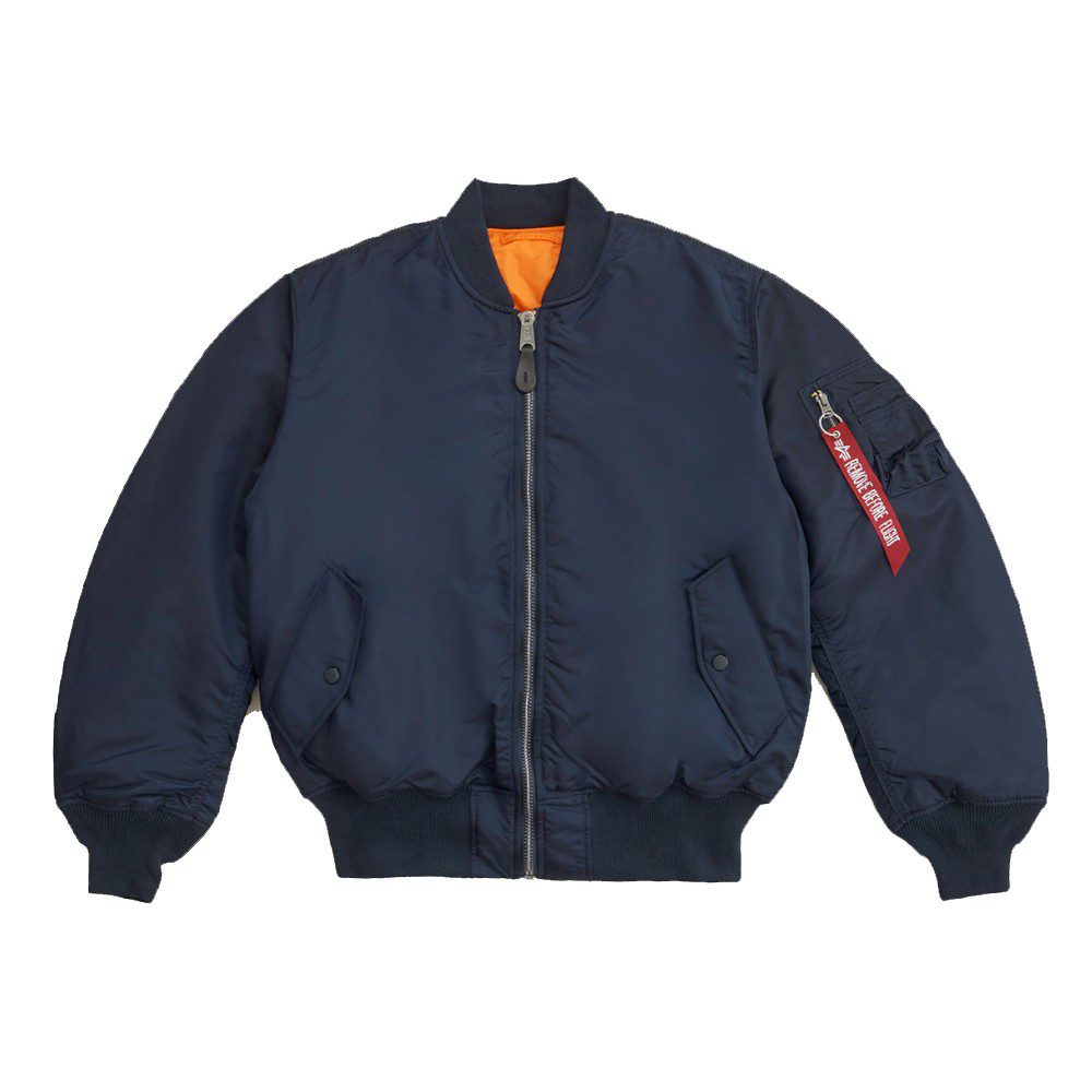 ALPHA MA-1 FLIGHT JACKET NEGRA