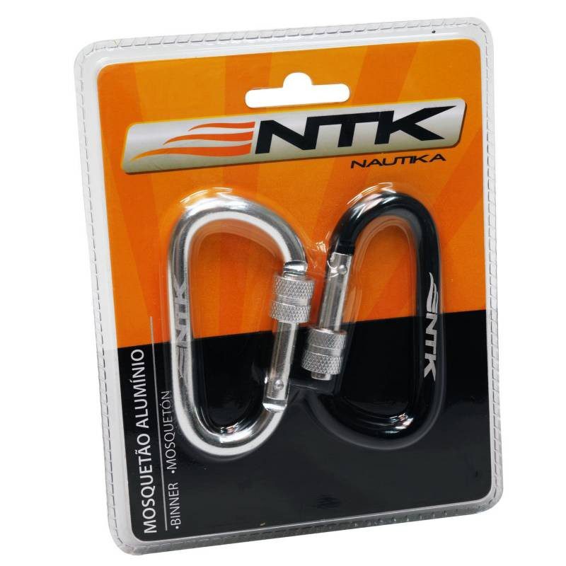 MOSQUETON 8MM BLISTER NTK