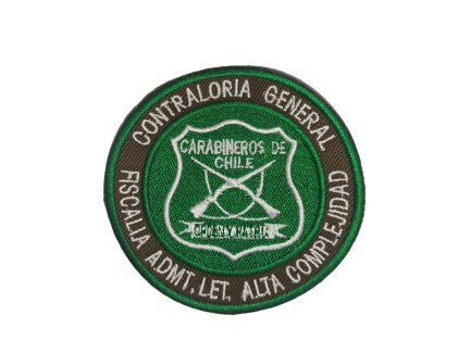 PARCHES DISCOS CARABINERO CONTRALORIA GENERAL