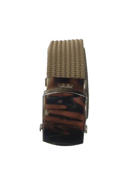 CINTURON DE LONA BEIGE